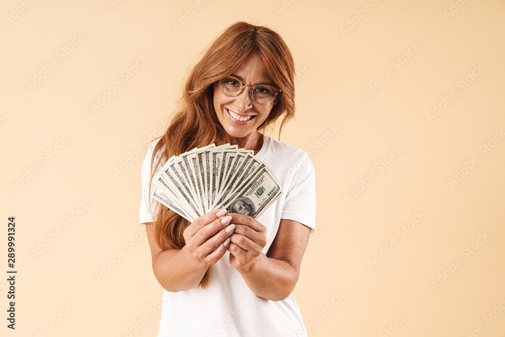 Portrait of an attractive middle aged woman Portrait of an attractive middle aged woman