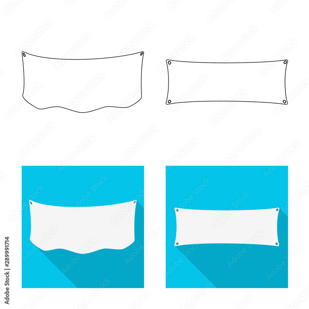 Vector illustration of texture and presentation sign. Collection of texture and media stock symbol for web. Vector illustration of texture and presentation sign. Collection of texture and media stock symbol for web.