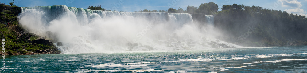 Panorama der American Falls der Niagarafälle