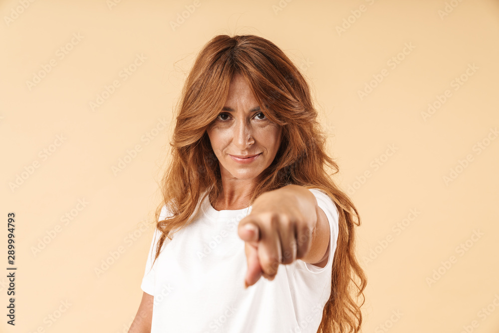 Portrait of an attractive middle aged woman Portrait of an attractive middle aged woman