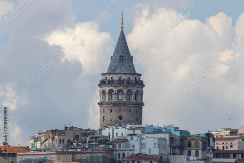Galata Tower, Galata Tower Turk is one of the tallest and oldest towers in Istanbul. 63 meters (206 feet) high tower