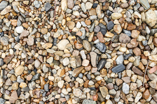 Brown Pebbles stone background