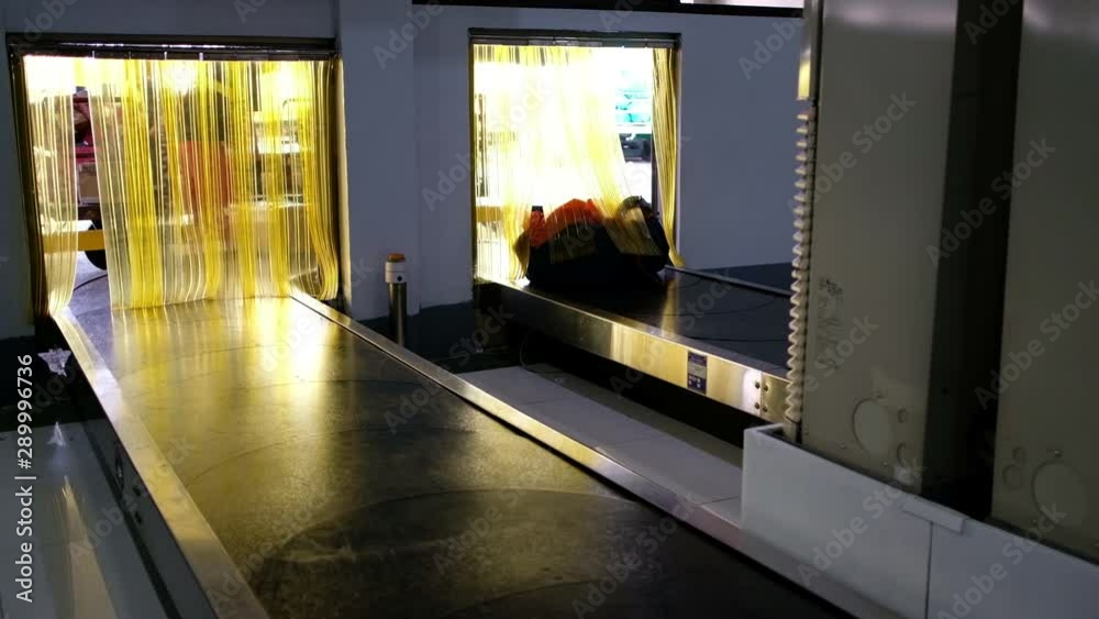 Baggage claim carousel at a Philippine domestic air terminal. Baggage claim carousel at a Philippine domestic air terminal.
