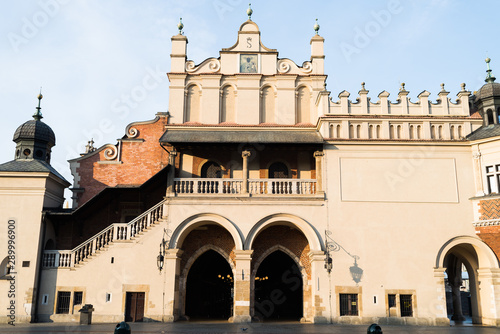 Beautiful old city  in Europe