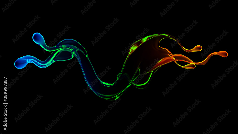 Splash fluid. 3d illustration, 3d rendering. Splash fluid. 3d illustration, 3d rendering.
