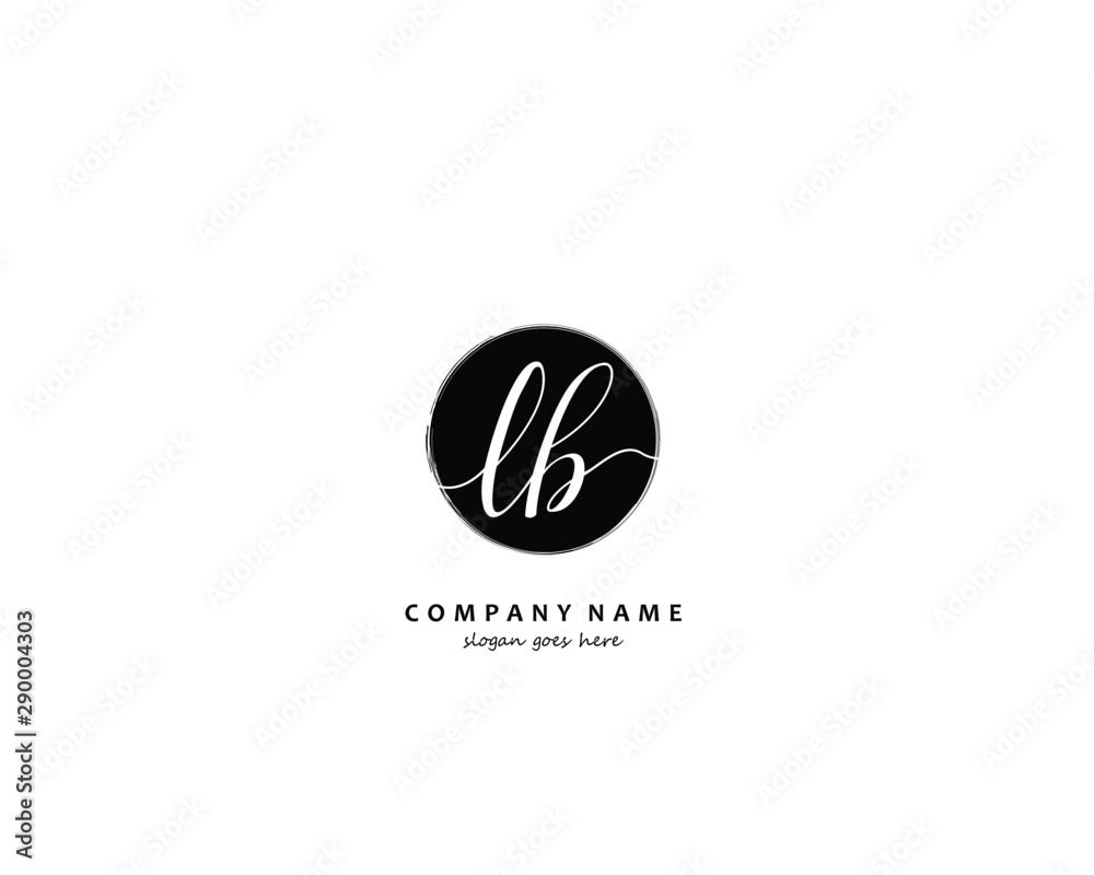 LB Initial letter logo template vector LB Initial letter logo template vector