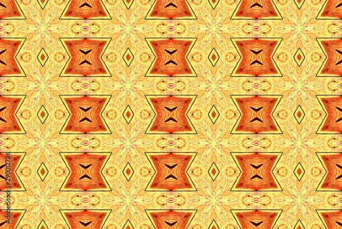Abstract pattern - a texture of periodically repeating symmetrical geometric shapes.