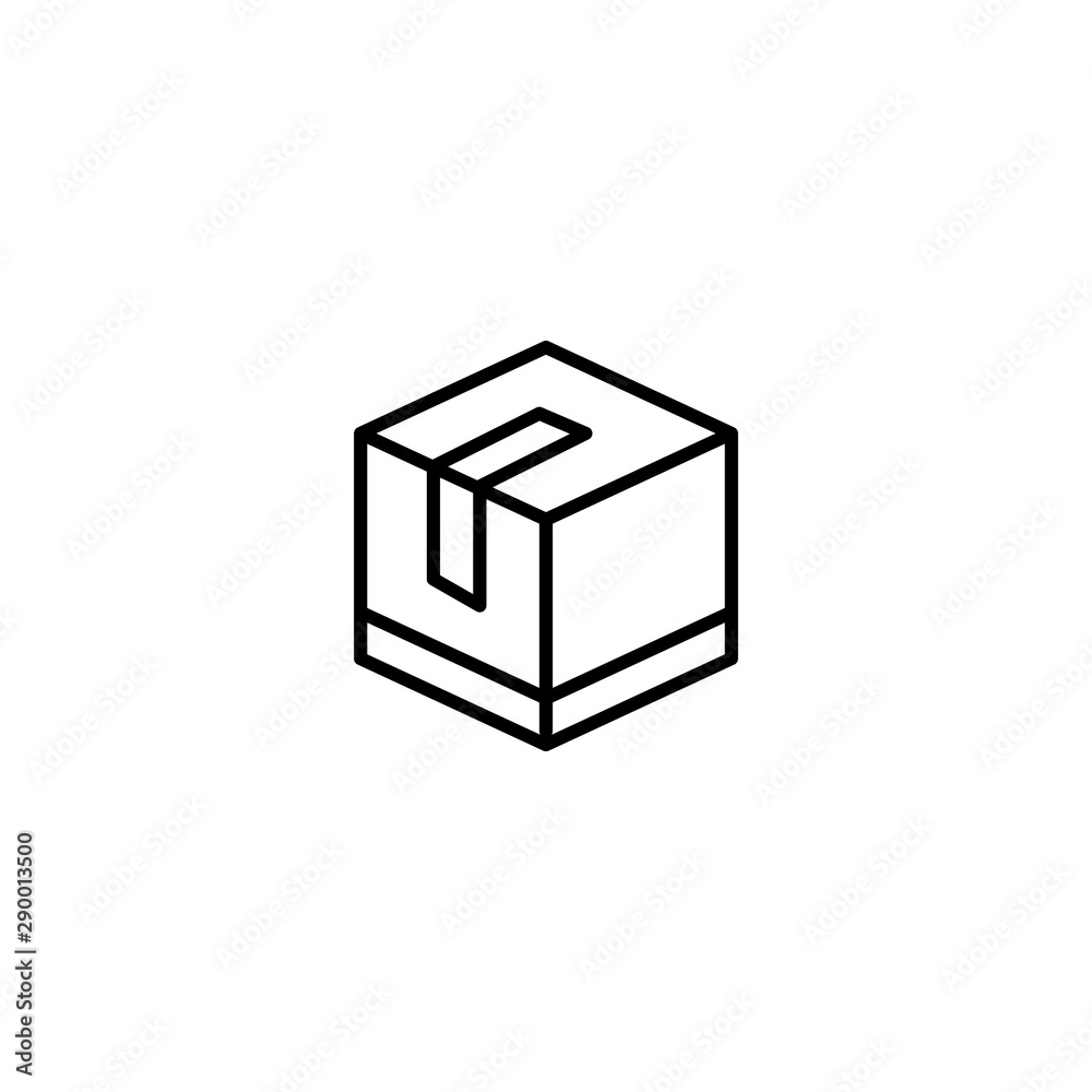 package box icon vector illustration package box icon vector illustration