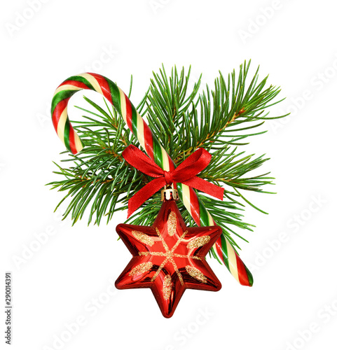 Traditional Christmas cane ...
