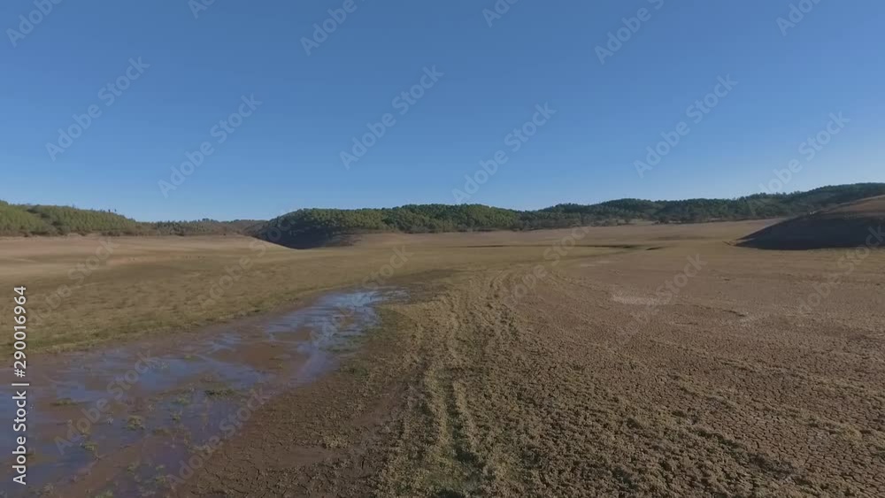 Flying over an extreme drought scenario in Alentejo, Portugal. The damage extends to livestock in most areas of the country. Flying over an extreme drought scenario in Alentejo, Portugal. The damage extends to livestock in most areas of the country.