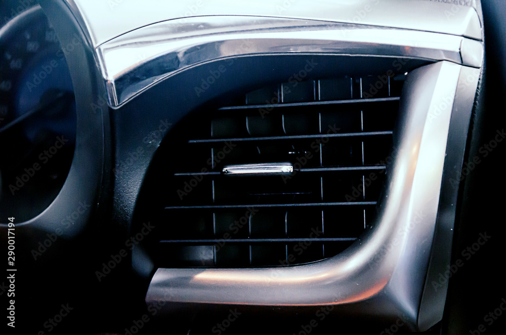 Air conditioning vent in the car