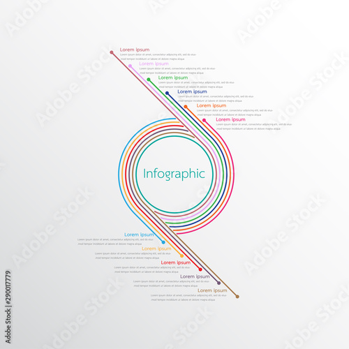 Vector infographic templates used for detailed reports. All 11 topics.