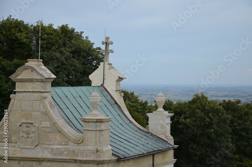 św Krzyż ,Święty Krzyż , góry świętokrzyskie ,krzyz, religia, niebo, christus, house of god, religijne, symbol, bogowie, blękit, krajobraz, wiara, wielkanoc, krucyfiks, katolic photo