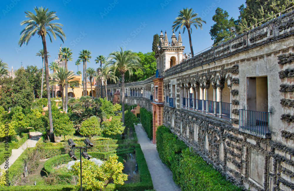 Jardines del Real Alcazar de Sevilla
