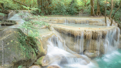 Arawan Waterfall  in Thailand. photo