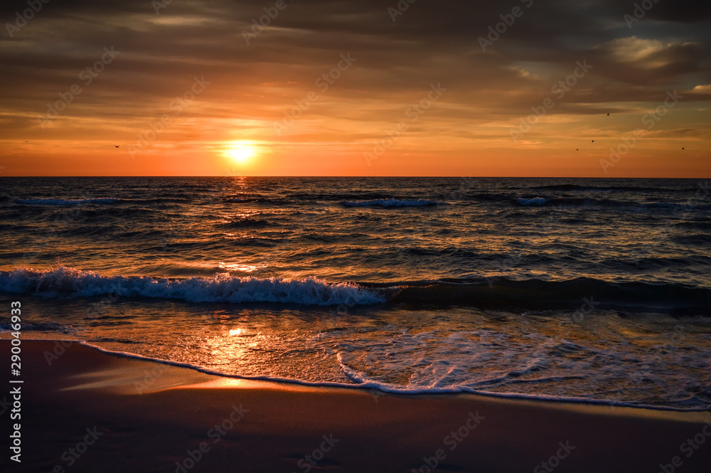Sunset at Baltic Sea/Łeba/Poland