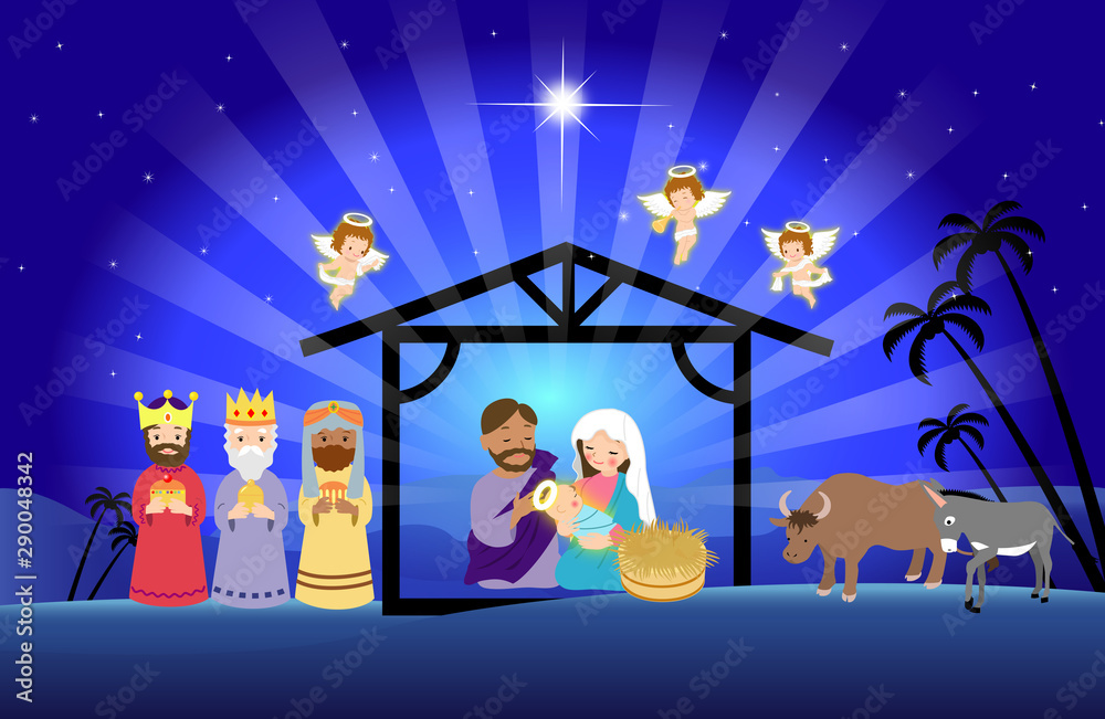 キリスト降誕（生誕）マリアとヨセフ