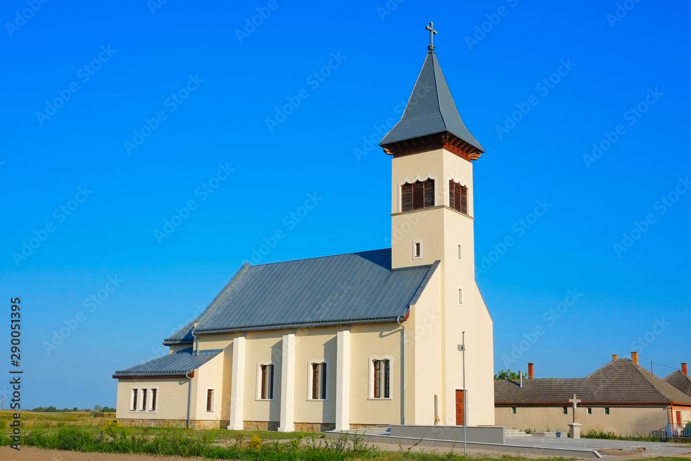 Fototapeta premium A roman catholic church building.