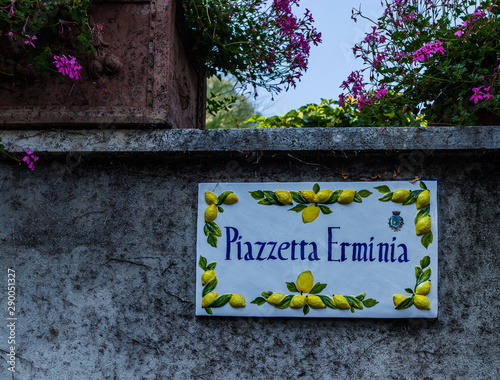 Limone sul Garda Włochy lato