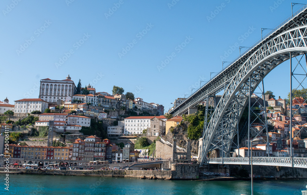 City view of Porto city in Portugal.