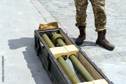military air defense, granotomet, anti-tank, bazookas photo