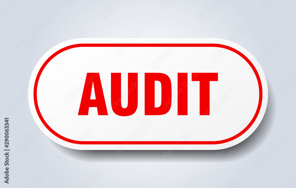 audit sign. audit rounded red sticker. audit audit sign. audit rounded red sticker. audit