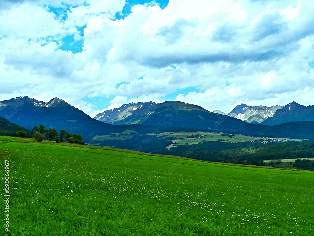 Austrian Alps-view of the Alps Austrian Alps-view of the Alps