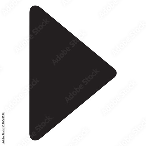 Free Download Play Video Black Icon - GFXLoad