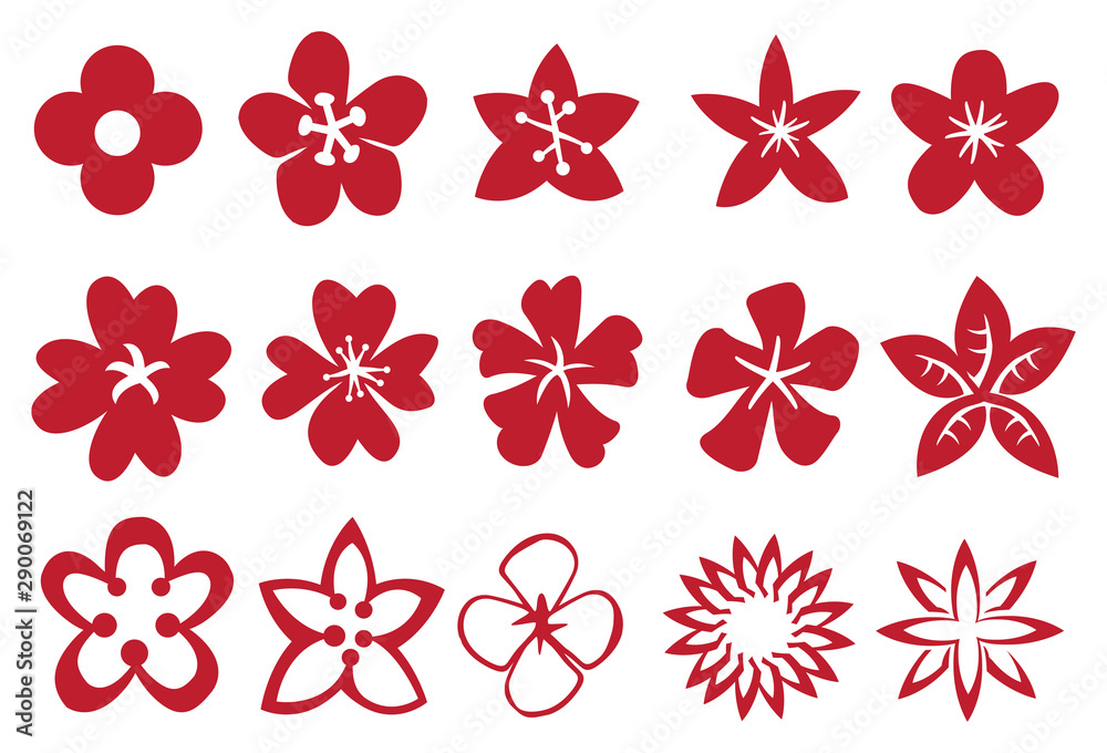 Flowers Vector Design Elements Flowers Vector Design Elements