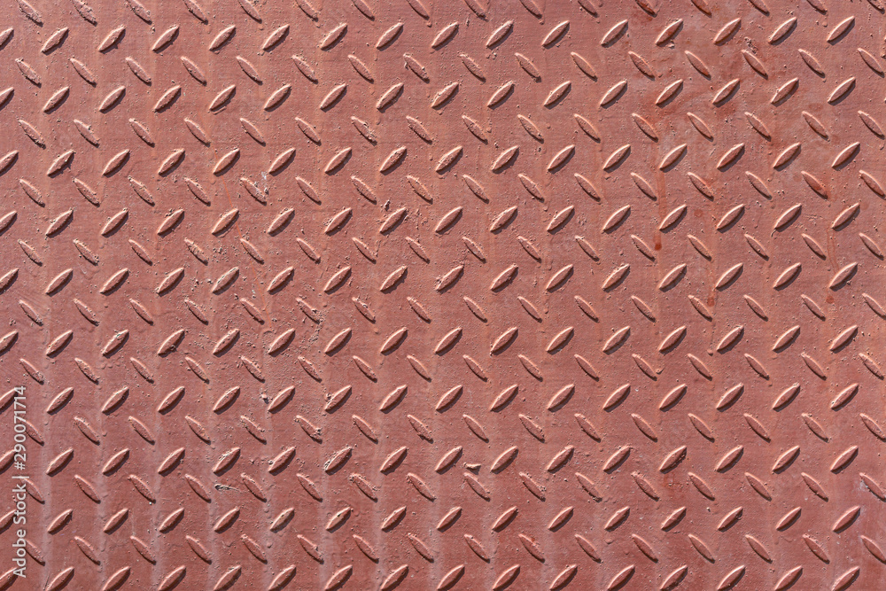 Corrugated metal surface with diamond plate texture. The diamond steel metal sheet. Pattern of old metal diamond plate Corrugated metal surface with diamond plate texture. The diamond steel metal sheet. Pattern of old metal diamond plate