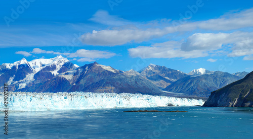 Panorama of Dawes Glacier in Alaska © sdbower