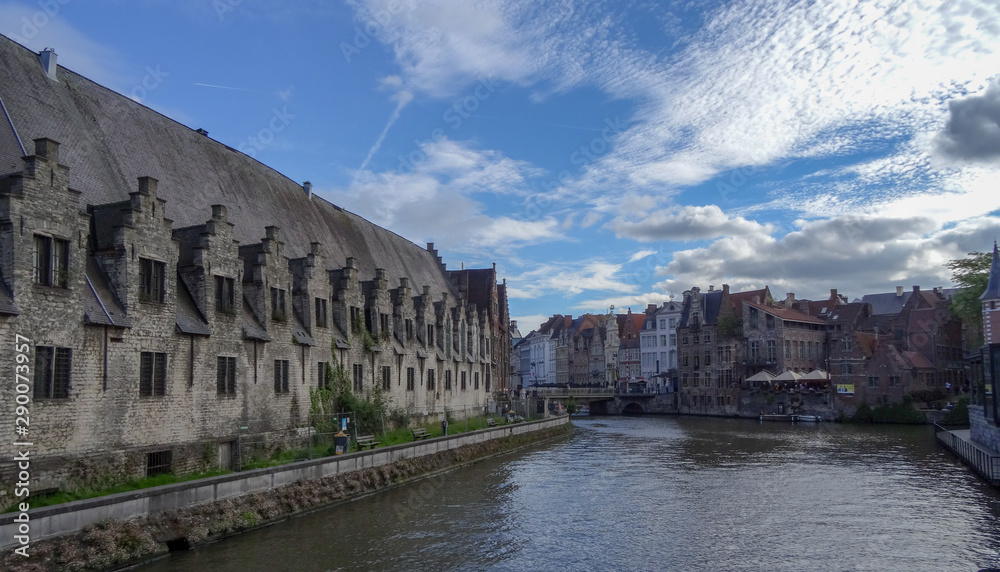 Gent is very beautiful city in Belgium