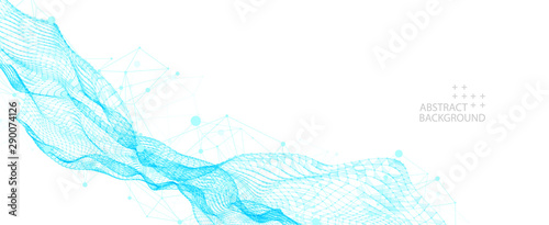 Liquid dynamic flow. Trendy fluid cover design.