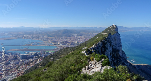 Gibraltar is a beautiful place on the south of Europe