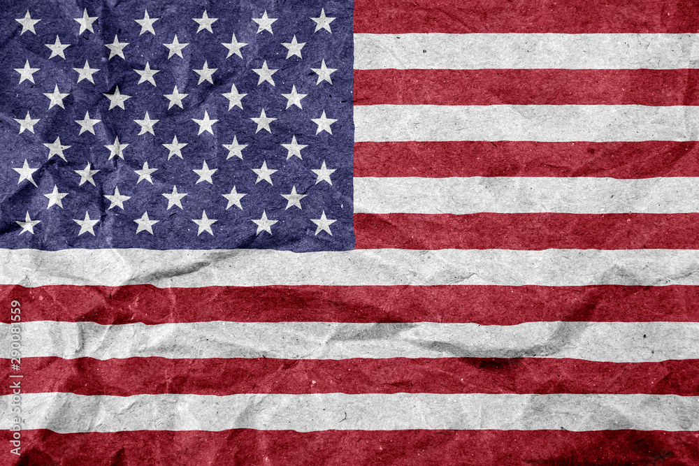 Naklejka premium background old brown crumpled paper texture