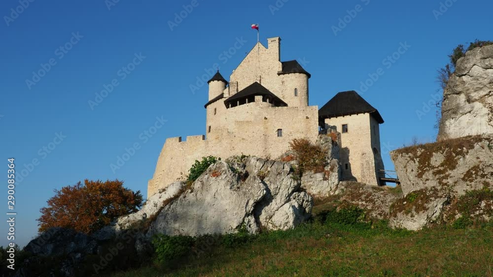 Bobolice Royal Castle, Trail of the Eagles' Nests, Krakow-Czestochowa Upland or Polish Jurassic Highland, Silesian Voivodeship, Poland