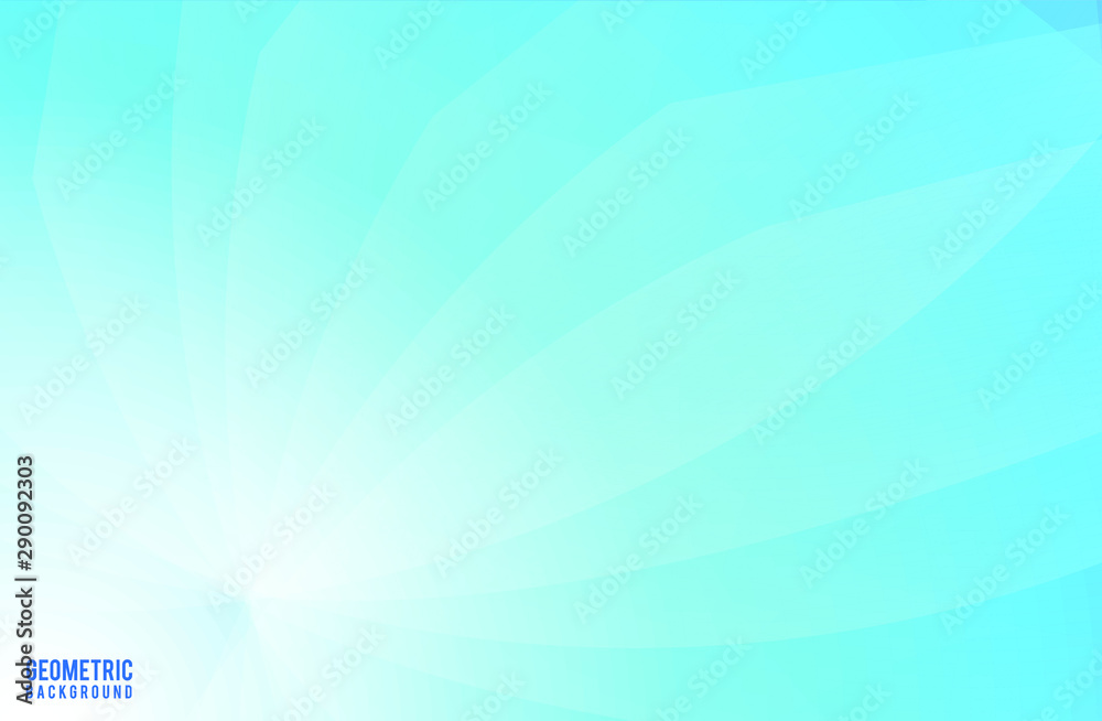 Naklejka premium Blue Gradient Design geometric shape background. Vector Illustration