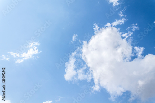Fototapeta Naklejka Na Ścianę i Meble -  A group of clouds on the sky