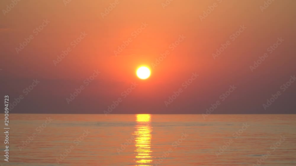 Aerail View Dawn Mediterranean Sea Aerail View Dawn Mediterranean Sea