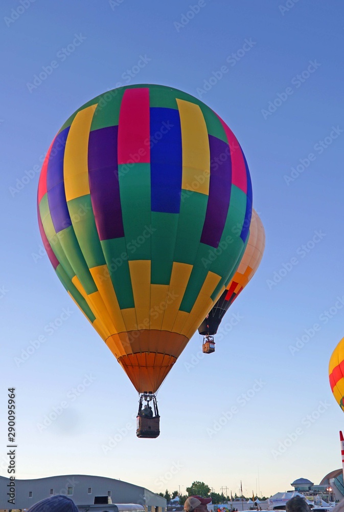 Naklejka premium hot air balloon