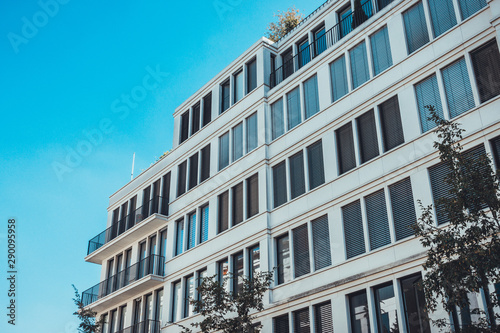 modern apartment building at berlin, mitte