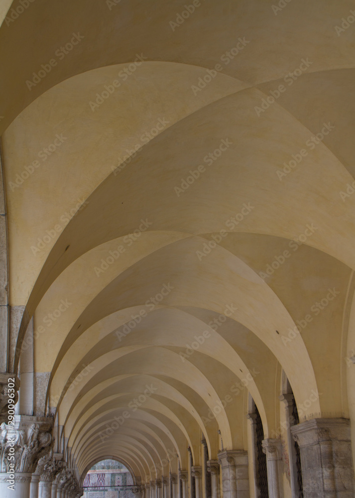 arches in a building in italy arches in a building in italy