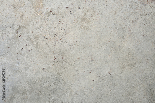 Cement on rusty metal for background