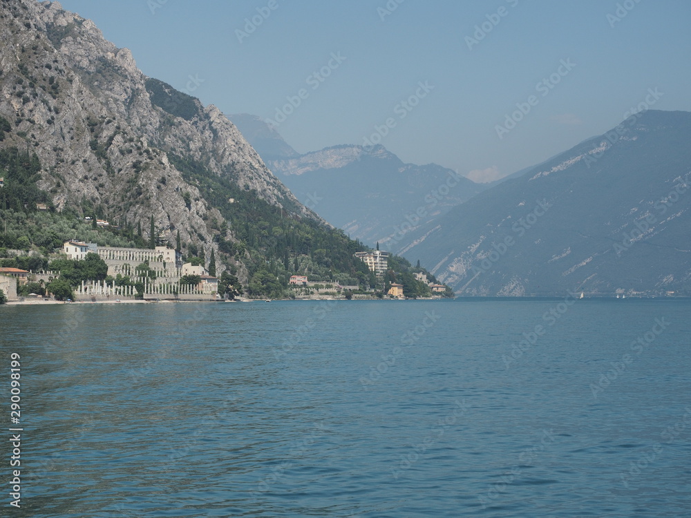 Limone sul Garda - italienische Gemeinde am Westufer des Gardasees in der Provinz Brescia in der Lombardei 