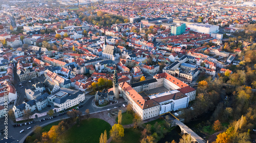 aerial view Weimar