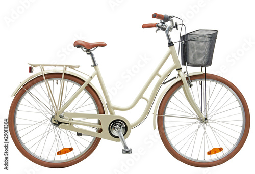 Urban City Bike Woman Bicycle With Carrier and Basket