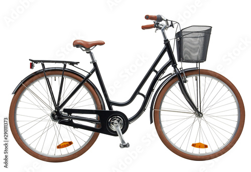 Urban City Bike Woman Bicycle With Carrier and Basket