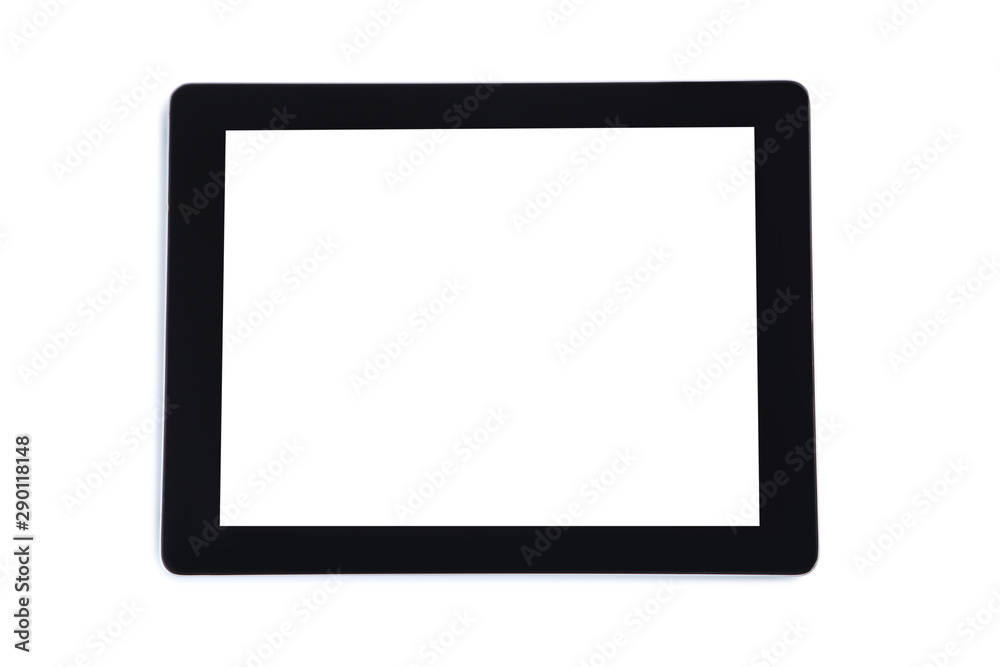 Tablet computer isolated on white background Tablet computer isolated on white background