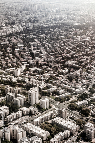 Aerial view of Tel Aviv, Israel