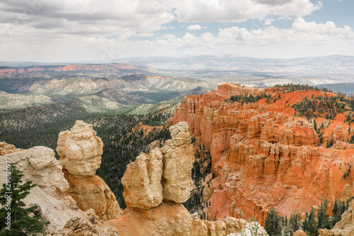 Rainbow Point landscape at Bryce Canyon National Park